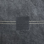 Marithe Francois Girbaud Wide Leg Denim Jeans Dark Indigo Contrast Stitch 32M Baggy