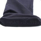 40s Vintage US Navy Naval Clothing Factory Wool Sailor Pants Lace Back Anchor Button A Zip Dark Navy