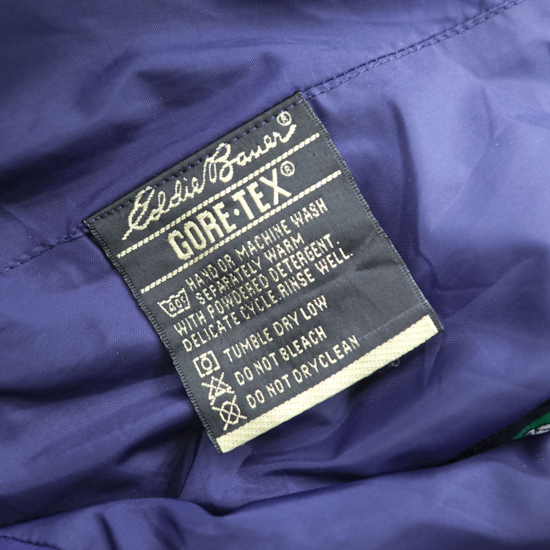 Eddie Bauer Vintage 90s Gore-Tex Waterproof Shell & Outdoor Pants M Blue EBTEK