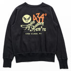BUZZ RICKSON'S US AIR FORCE 434th Fighter Squadron Sweatshirt Black M Made in Japan