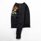 BUZZ RICKSON'S US AIR FORCE 434th Fighter Squadron Sweatshirt Black M Made in Japan