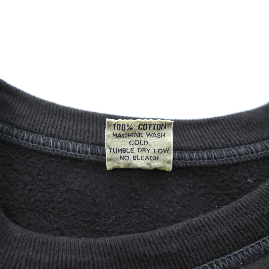 BUZZ RICKSON'S US AIR FORCE 434th Fighter Squadron Sweatshirt Black M Made in Japan