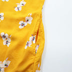 Patagonia June Lake Dress, Size M, Orange, Floral Pattern, 58390