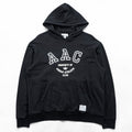 adidas Originals AAC Hoodie, Size XL, Black, Arch Logo, Trefoil, HZ0700