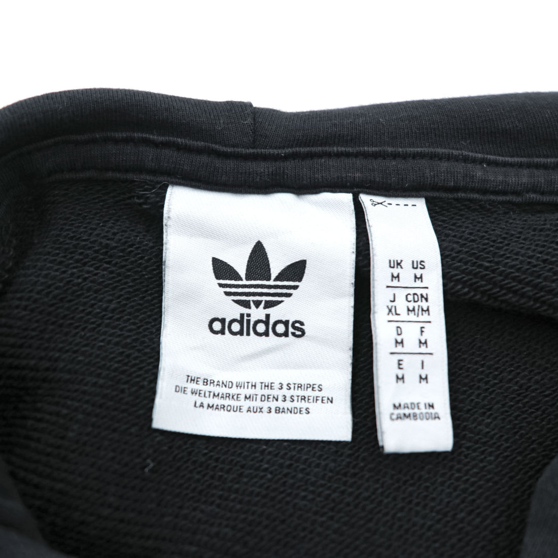 adidas Originals AAC Hoodie, Size XL, Black, Arch Logo, Trefoil, HZ0700