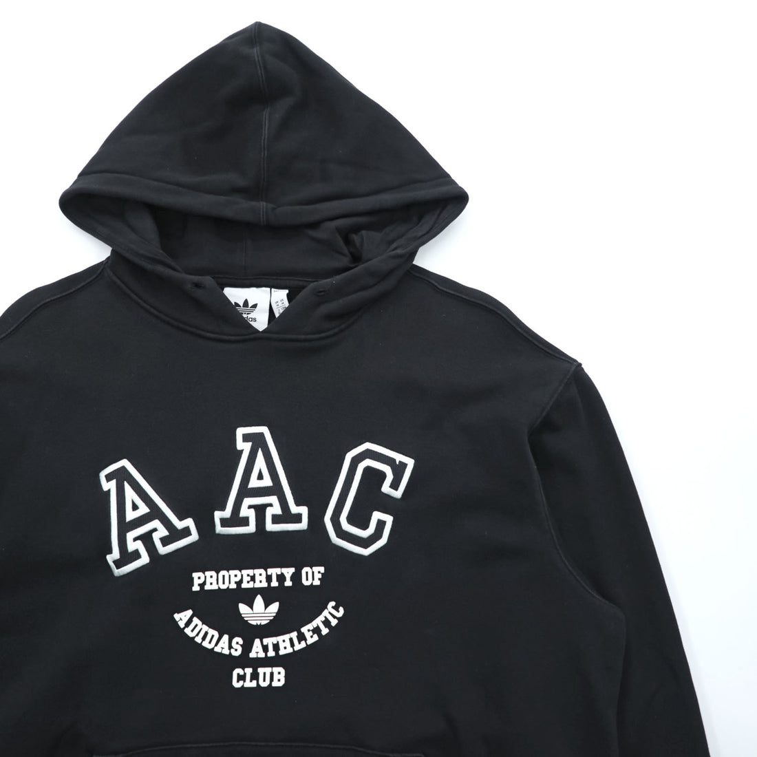 adidas Originals AAC Hoodie, Size XL, Black, Arch Logo, Trefoil, HZ0700