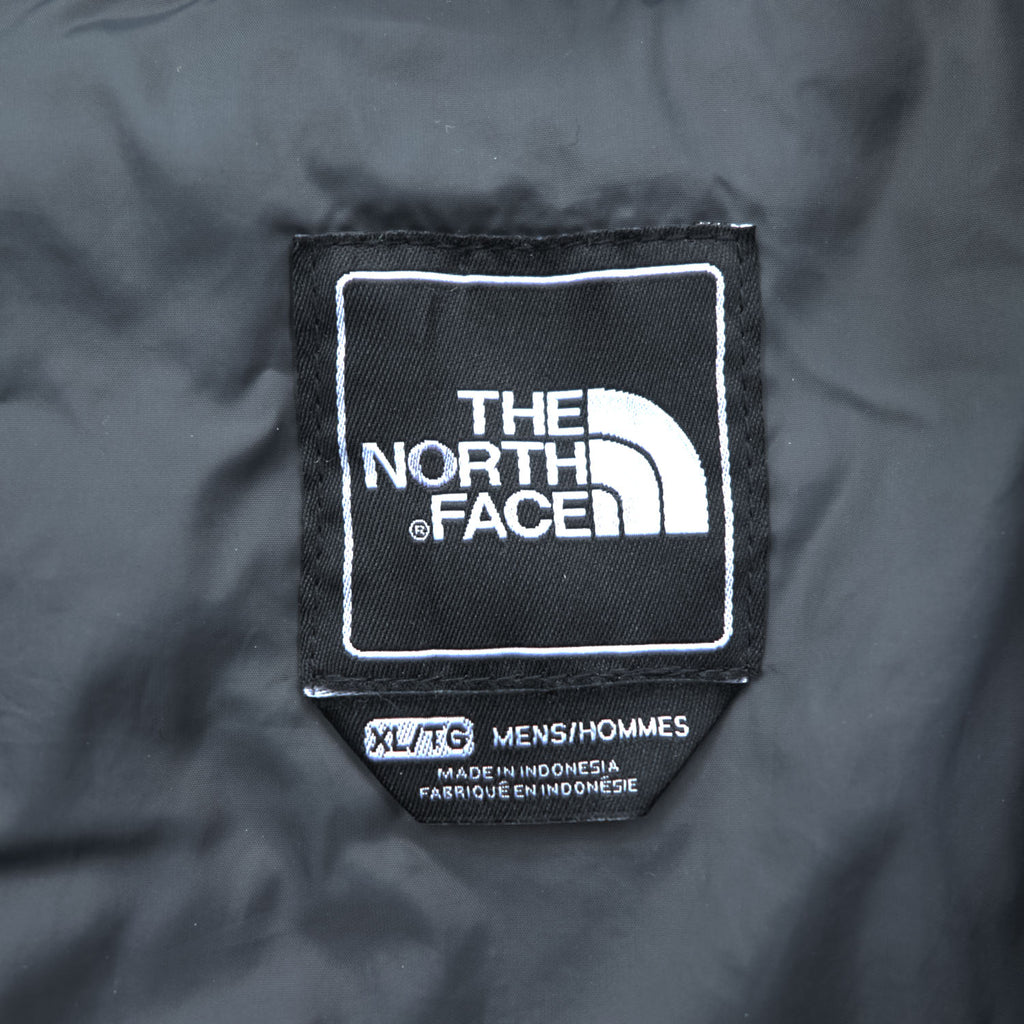THE NORTH FACE ウールブレンド 中綿 ダウンベスト XL グレー ブラック ドローコード バイカラー A9U7