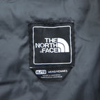 THE NORTH FACE ウールブレンド 中綿 ダウンベスト XL グレー ブラック ドローコード バイカラー A9U7