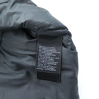 THE NORTH FACE ウールブレンド 中綿 ダウンベスト XL グレー ブラック ドローコード バイカラー A9U7