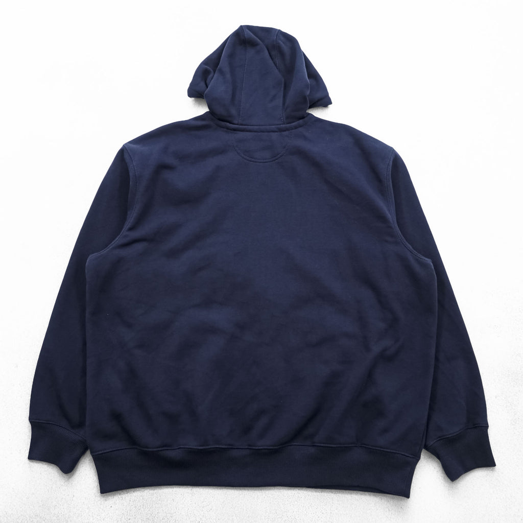 Carhartt Zip Up Hoodie,  Loose Fit Size XL, Navy, Rain Defender TS0614