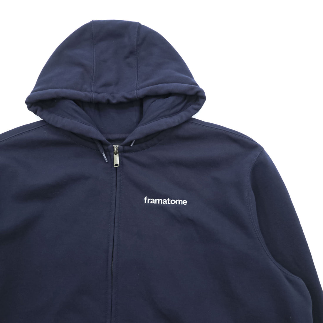 Carhartt Zip Up Hoodie,  Loose Fit Size XL, Navy, Rain Defender TS0614