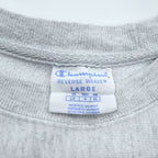 Champion Reverse Weave Sweatshirt, Size XL, Grey, GEORGIA College Arch Logo, Blue Tag, Reissue
