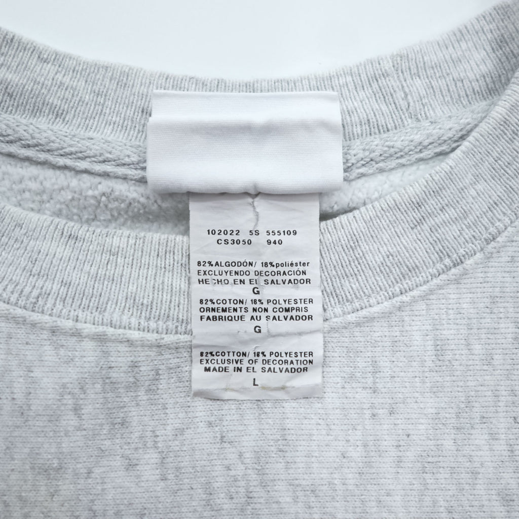 Champion Reverse Weave Sweatshirt, Size XL, Grey, GEORGIA College Arch Logo, Blue Tag, Reissue