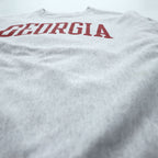 Champion Reverse Weave Sweatshirt, Size XL, Grey, GEORGIA College Arch Logo, Blue Tag, Reissue