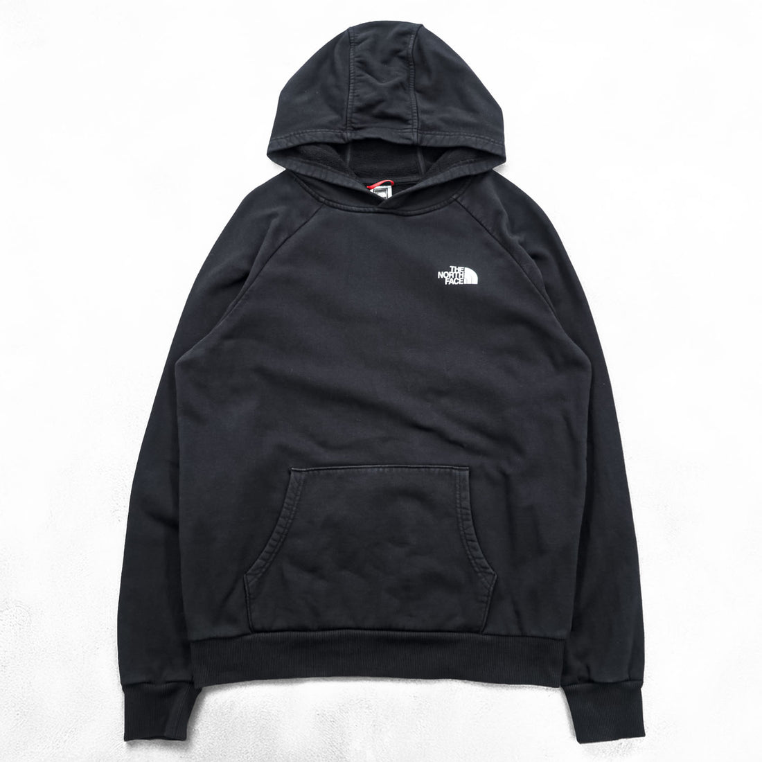 THE NORTH FACE プルオーバー パーカー L ブラック BOX HOODIE バックロゴ カンガルーポケット US規格 T92ZWU