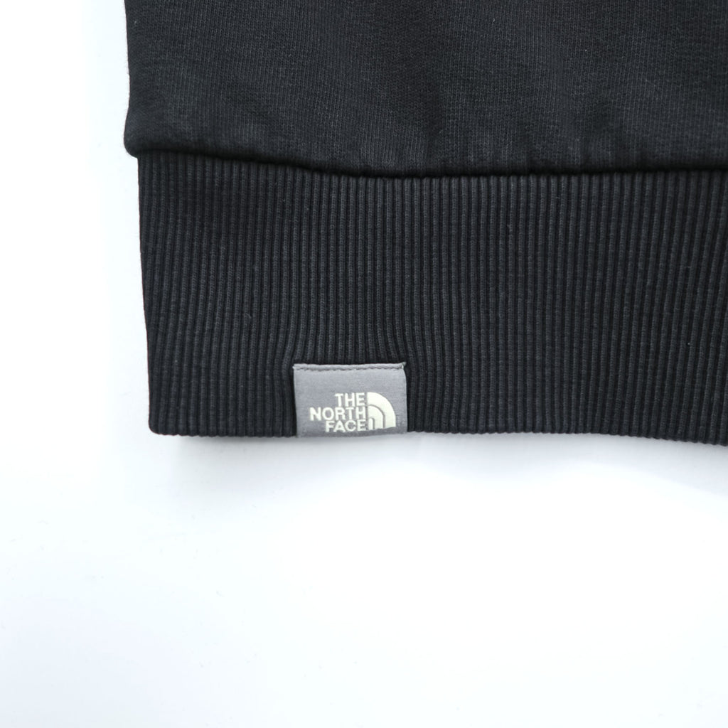 THE NORTH FACE Hoodie L Black RAGLAN RED BOX HOODIE Back Logo US Standard T92ZWU