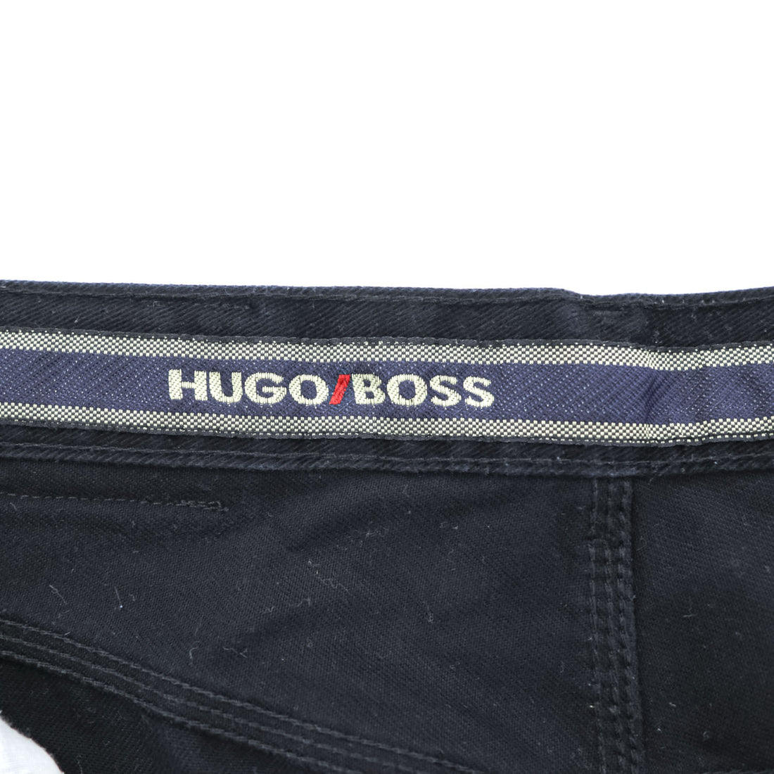 HUGO BOSS 90s Vintage Made in Italy ALABAMA Jeans Black L