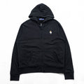 Polo Ralph Lauren Polo Bear Zip Up Hoodie XL Black Cotton