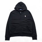 Polo Ralph Lauren Polo Bear Zip Up Hoodie XL Black Cotton