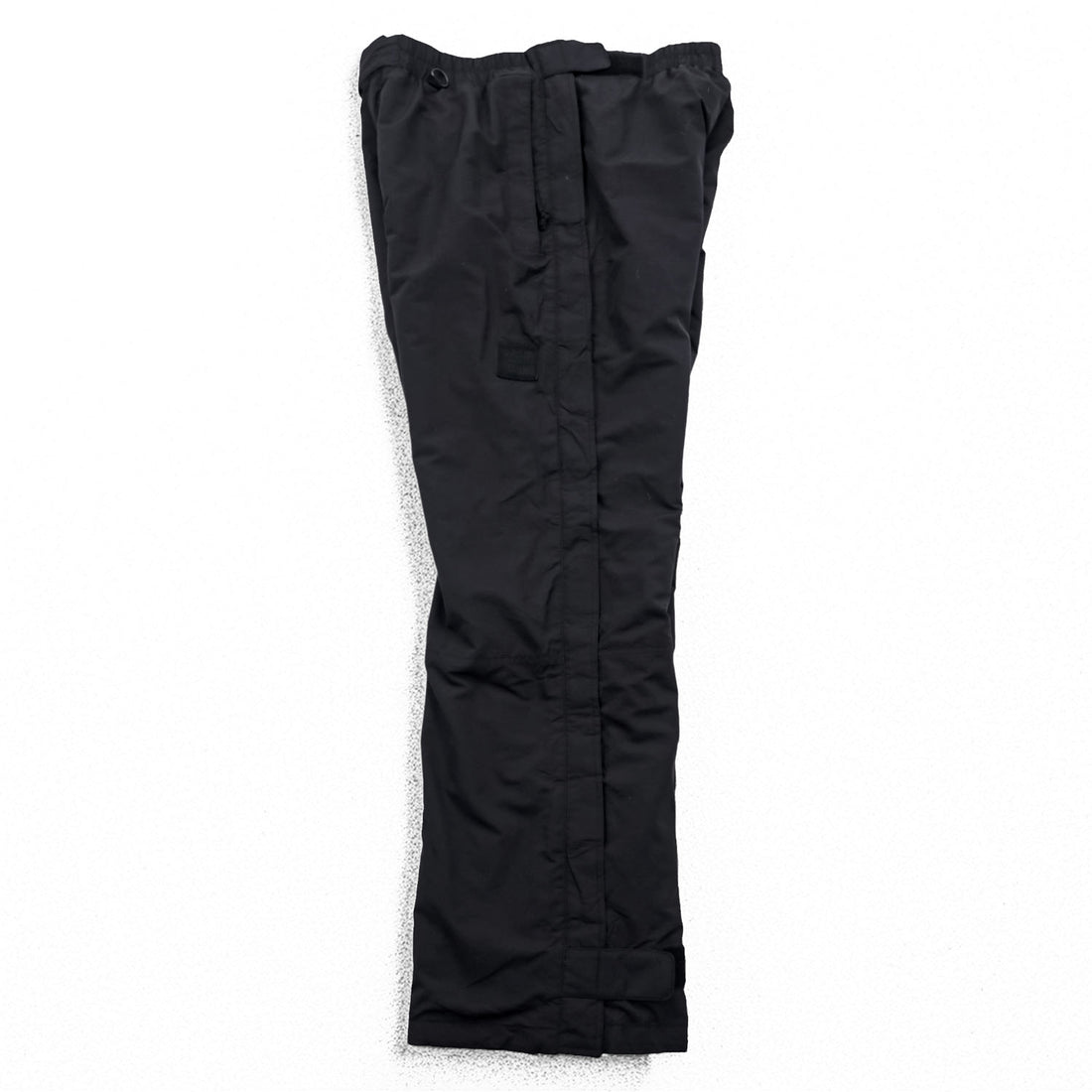 THE NORTH FACE 90年代 シェル アウトドアパンツ L ブラック ULTREX by Burlington 防水 透湿 フルサイドジップ スキー スノーボード US規格