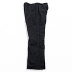 THE NORTH FACE 90年代 シェル アウトドアパンツ L ブラック ULTREX by Burlington 防水 透湿 フルサイドジップ スキー スノーボード US規格