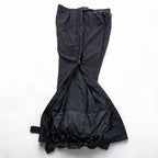 THE NORTH FACE 90年代 シェル アウトドアパンツ L ブラック ULTREX by Burlington 防水 透湿 フルサイドジップ スキー スノーボード US規格