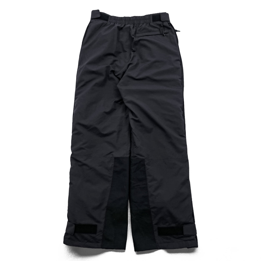 THE NORTH FACE 90年代 シェル アウトドアパンツ L ブラック ULTREX by Burlington 防水 透湿 フルサイドジップ スキー スノーボード US規格