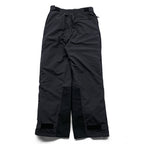 THE NORTH FACE 90年代 シェル アウトドアパンツ L ブラック ULTREX by Burlington 防水 透湿 フルサイドジップ スキー スノーボード US規格