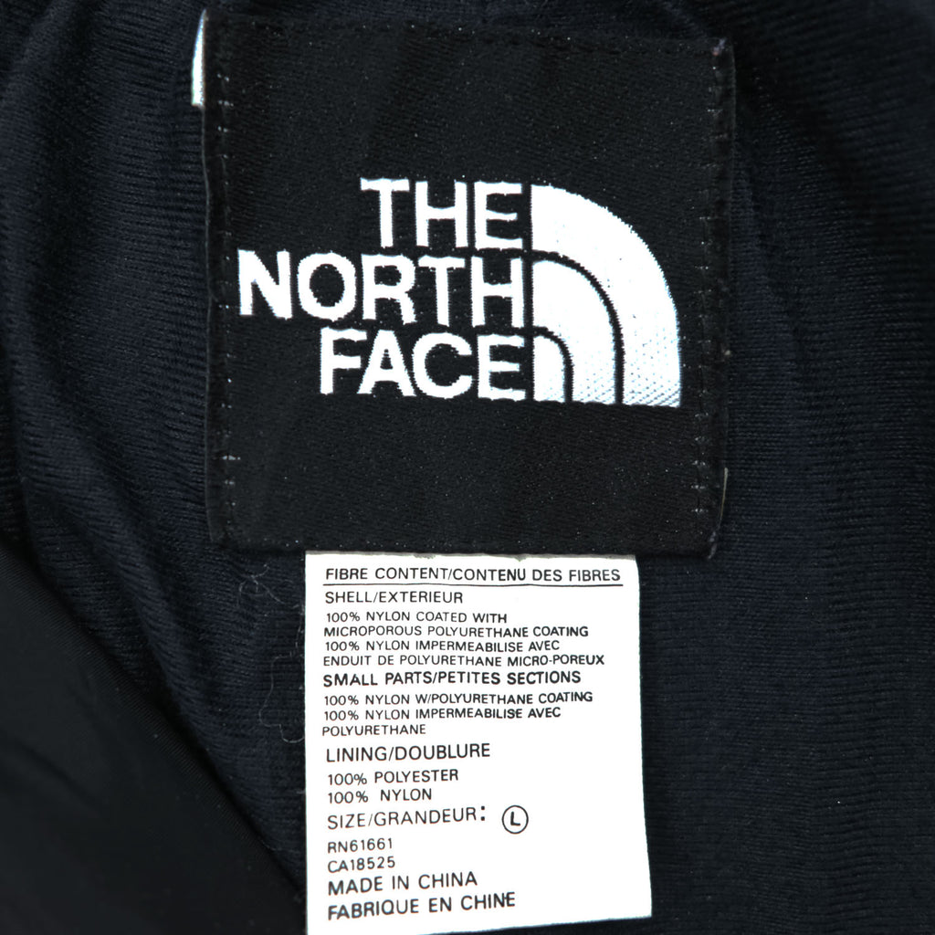 THE NORTH FACE 90年代 シェル アウトドアパンツ L ブラック ULTREX by Burlington 防水 透湿 フルサイドジップ スキー スノーボード US規格