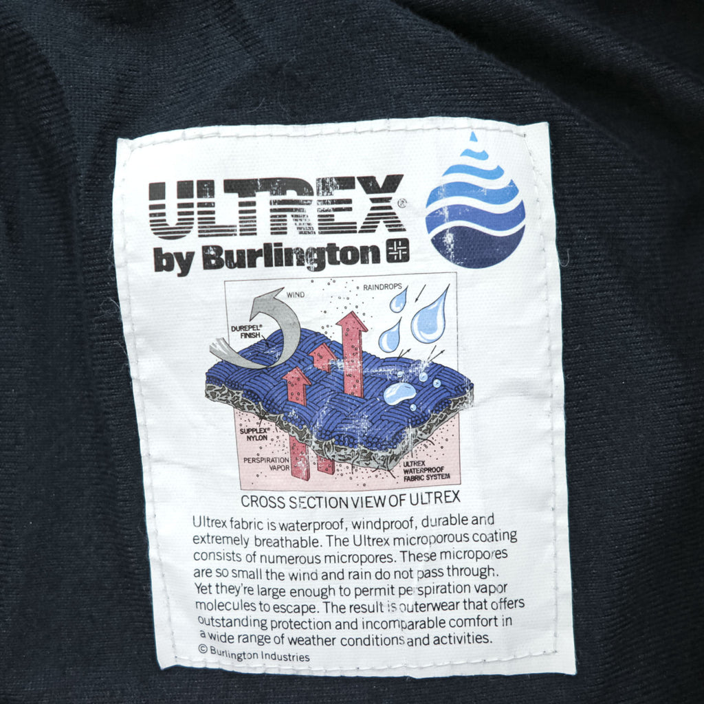 THE NORTH FACE 90年代 シェル アウトドアパンツ L ブラック ULTREX by Burlington 防水 透湿 フルサイドジップ スキー スノーボード US規格