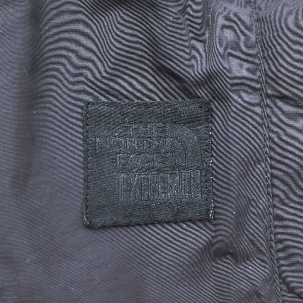 THE NORTH FACE 90年代 シェル アウトドアパンツ L ブラック ULTREX by Burlington 防水 透湿 フルサイドジップ スキー スノーボード US規格