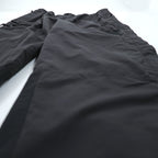 THE NORTH FACE 90年代 シェル アウトドアパンツ L ブラック ULTREX by Burlington 防水 透湿 フルサイドジップ スキー スノーボード US規格