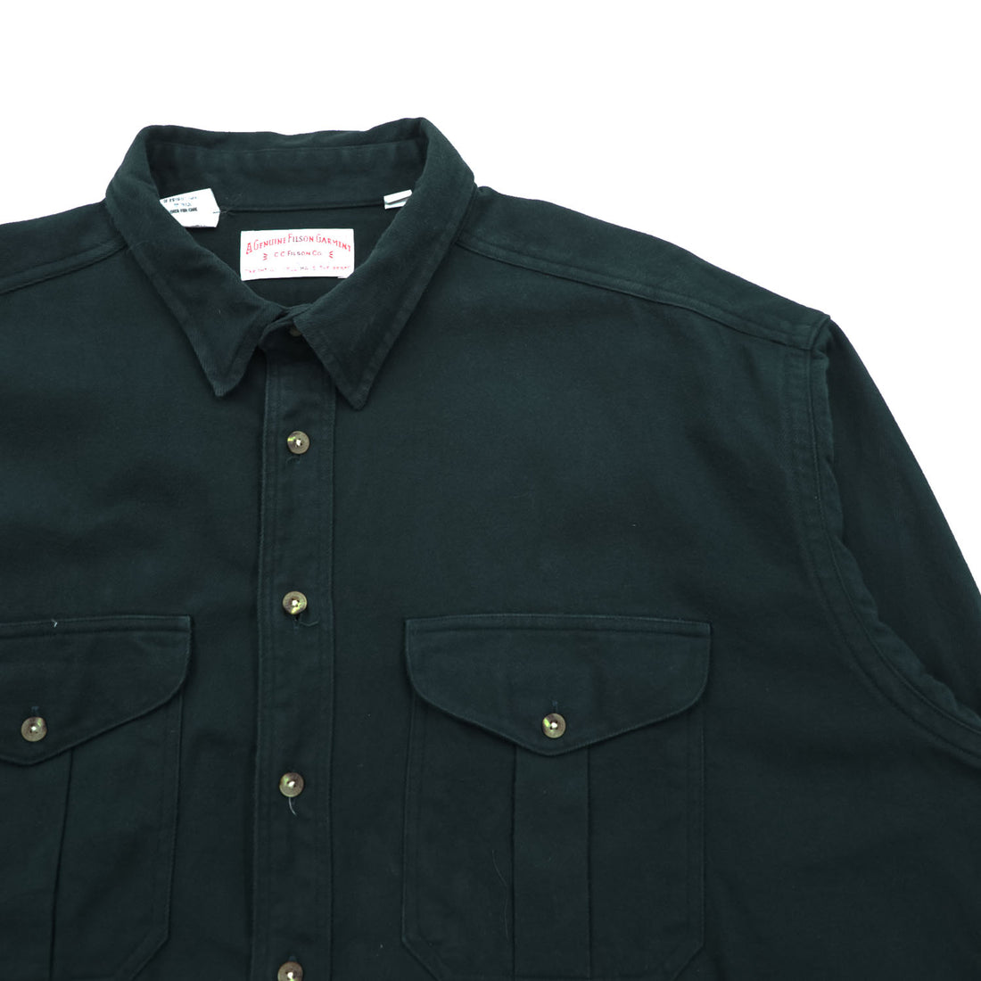 FILSON USA Made Long-Sleeve Shirt, Size XXL, Green, 850XL