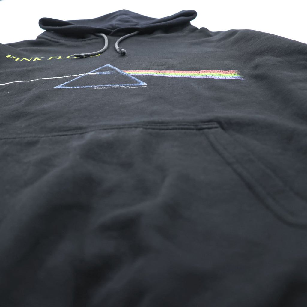 Pink Floyd Vintage 1987 Dark Side of the Moon Hoodie Black Prism Graphic Pullover Artimonde Made in Canada