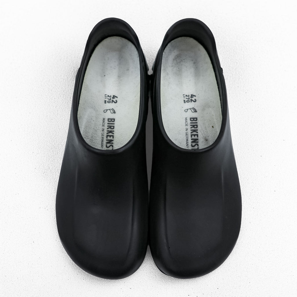 BIRKENSTOCK PUクロッグ サンダル 27cm ブラック A630 スリッポン ドイツ製