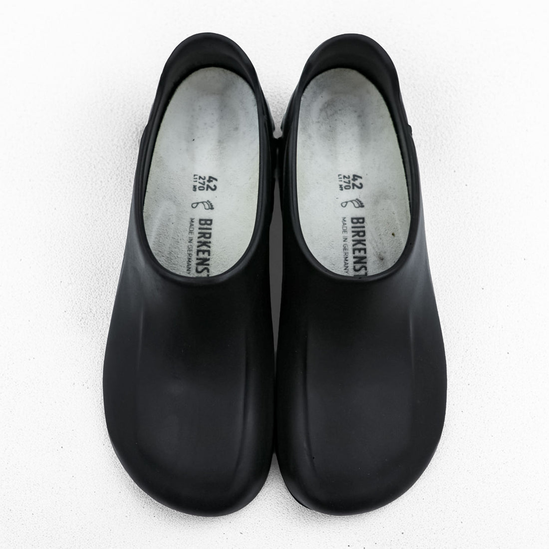 BIRKENSTOCK PUクロッグ サンダル 27cm ブラック A630 スリッポン ドイツ製