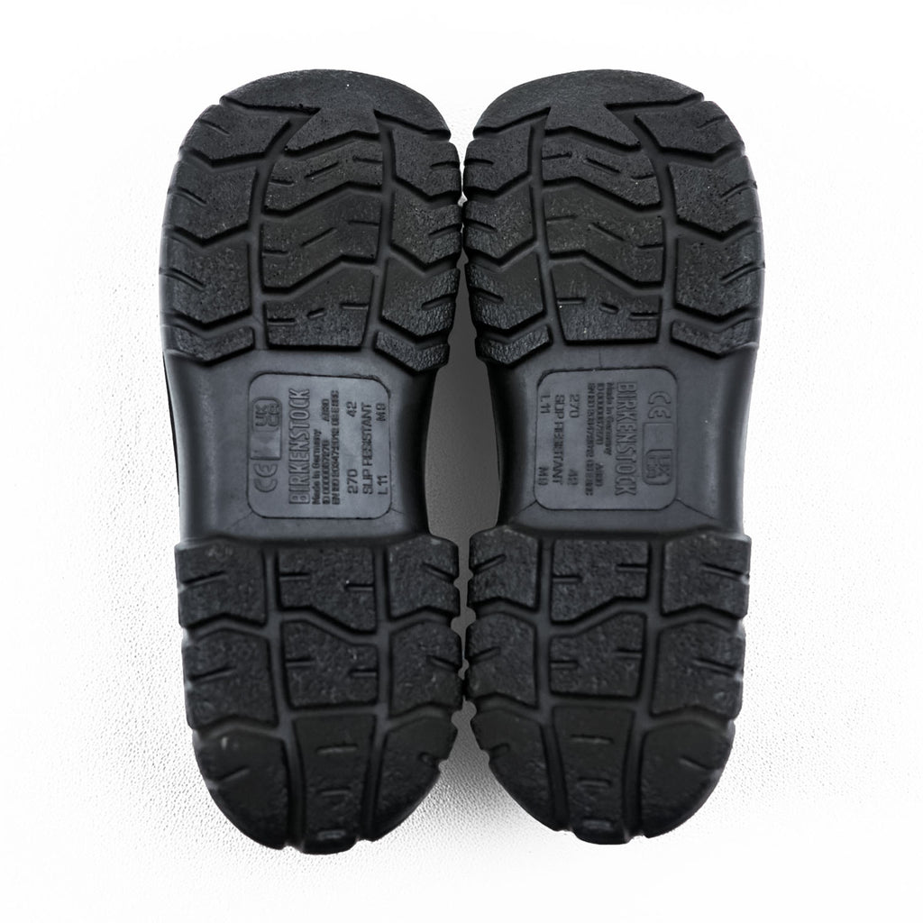 BIRKENSTOCK PUクロッグ サンダル 27cm ブラック A630 スリッポン ドイツ製