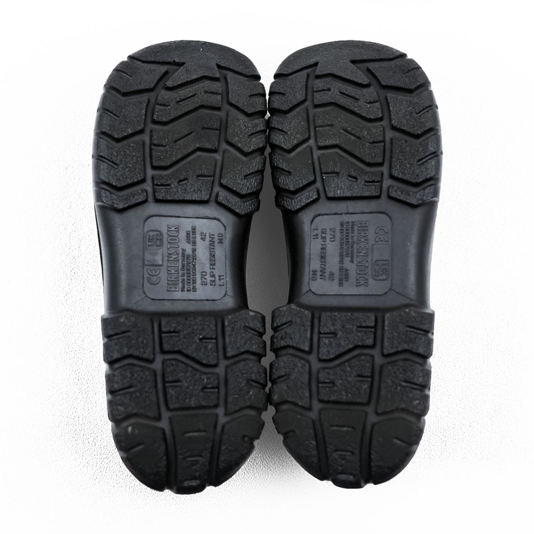 BIRKENSTOCK PUクロッグ サンダル 27cm ブラック A630 スリッポン ドイツ製