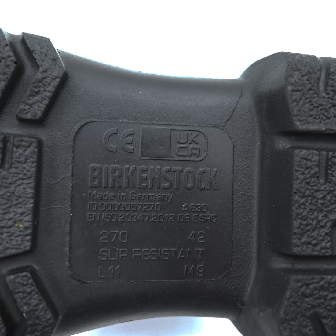 BIRKENSTOCK PUクロッグ サンダル 27cm ブラック A630 スリッポン ドイツ製