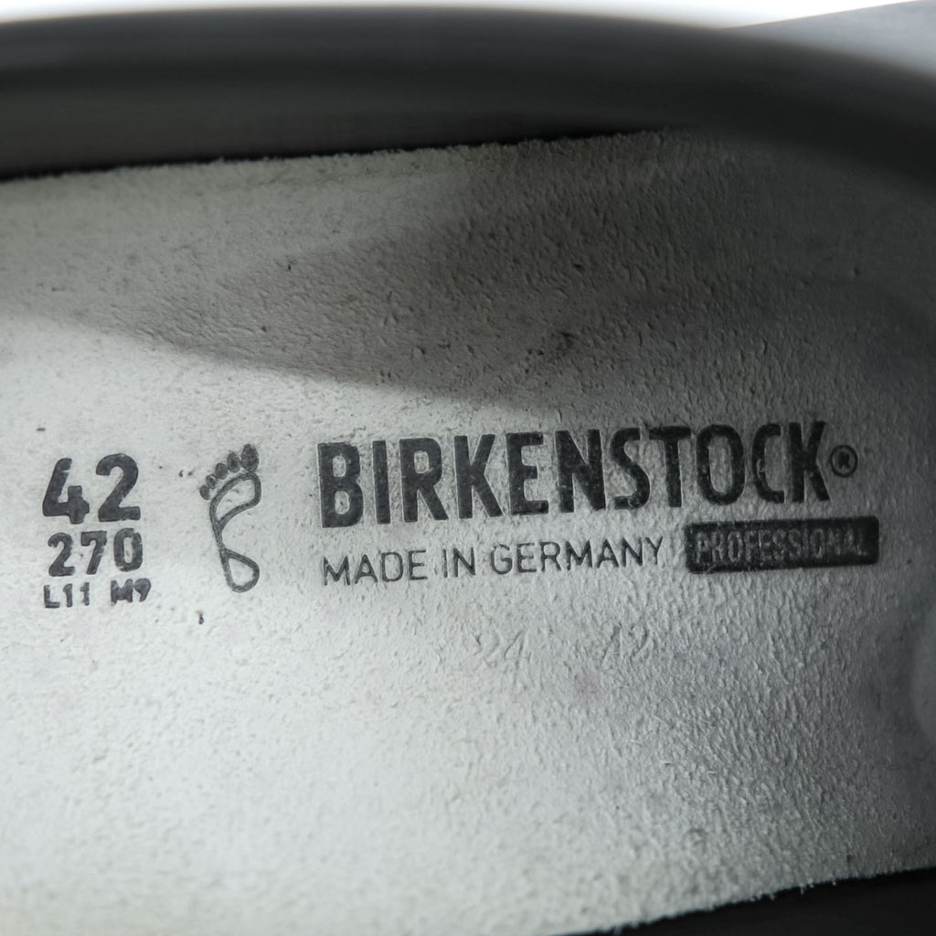 BIRKENSTOCK PUクロッグ サンダル 27cm ブラック A630 スリッポン ドイツ製