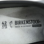 BIRKENSTOCK PUクロッグ サンダル 27cm ブラック A630 スリッポン ドイツ製