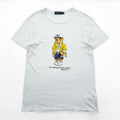 Polo Ralph Lauren ポロベア プリント Tシャツ M ホワイト コットン