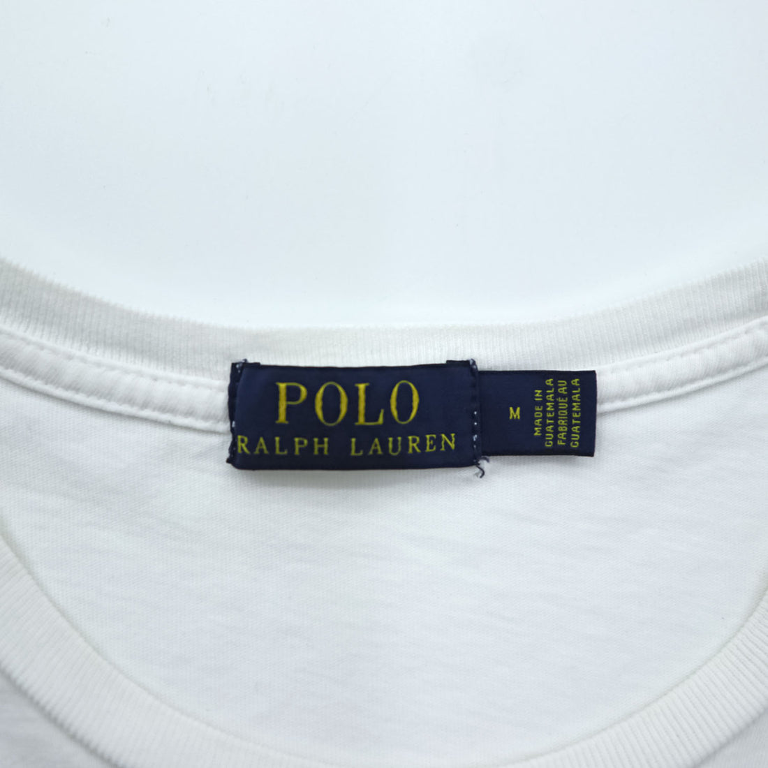 Polo Ralph Lauren ポロベア プリント Tシャツ M ホワイト コットン