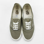 VANS オーセンティック AUTHENTIC E LTR ローカットスニーカー 27cm グレー シボ革
