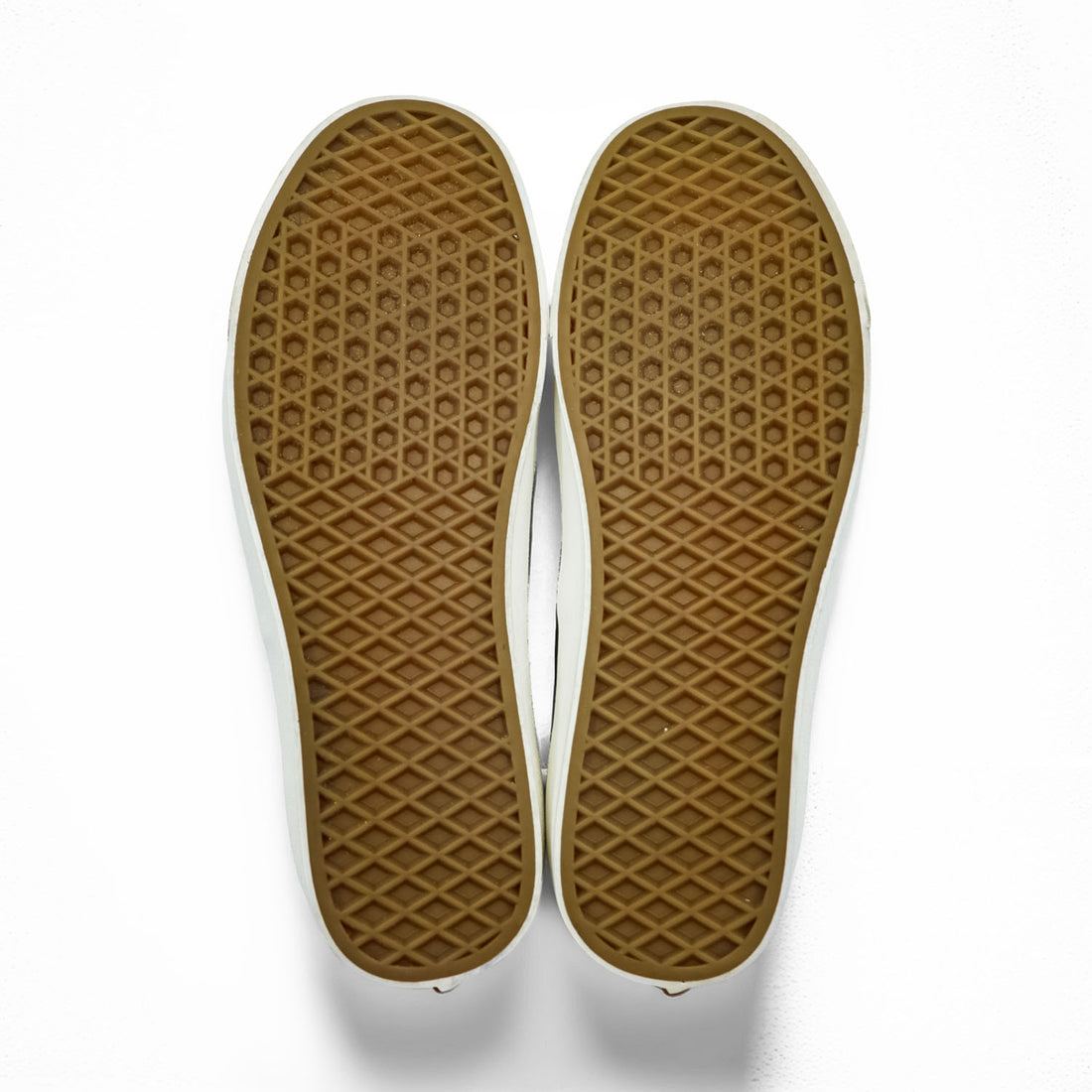VANS オーセンティック AUTHENTIC E LTR ローカットスニーカー 27cm グレー シボ革