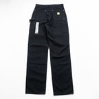 Carhartt USA Made Duck Double Knee Painter Work Pants LOOSE ORIGINAL FIT L Black Unused B01