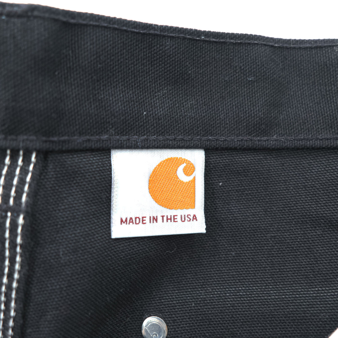 Carhartt USA Made Duck Double Knee Painter Work Pants LOOSE ORIGINAL FIT L Black Unused B01