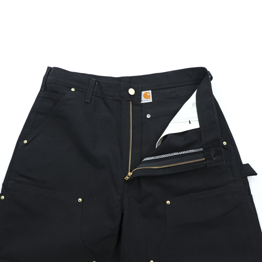 Carhartt USA Made Duck Double Knee Painter Work Pants LOOSE ORIGINAL FIT L Black Unused B01
