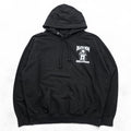 UK-Made Vintage DEATH ROW RECORDS Hip Hop Label Hoodie, Size L, Black, UK Made, Double-Sided Print