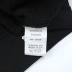 A Bathing Ape BAPE Shark Crewneck Sweatshirt Black WGM Patch Made in Japan Cotton